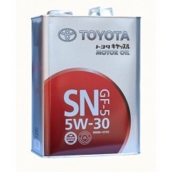 Toyota 5w30 SN/GF 4л